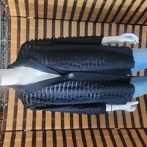 EUC! Travel Elements semi sheer flutter jacket